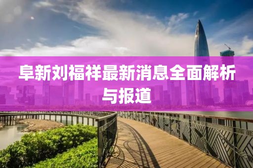 阜新劉福祥最新消息全面解析與報道