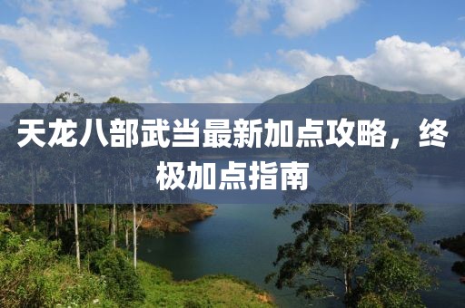 天龍八部武當(dāng)最新加點(diǎn)攻略，終極加點(diǎn)指南