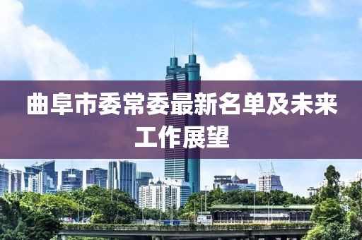 曲阜市委常委最新名單及未來(lái)工作展望