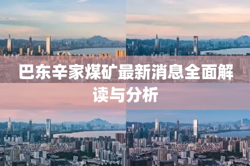 巴東辛家煤礦最新消息全面解讀與分析