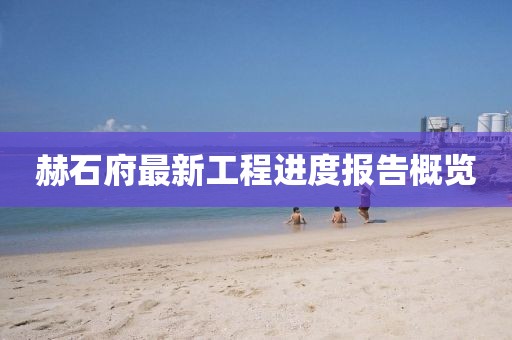 赫石府最新工程進(jìn)度報告概覽