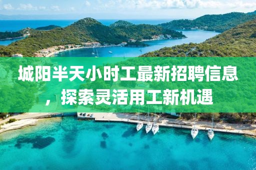 城陽半天小時工最新招聘信息，探索靈活用工新機遇