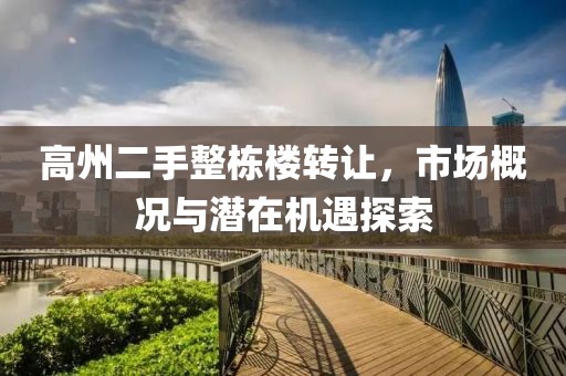 高州二手整棟樓轉(zhuǎn)讓，市場概況與潛在機遇探索