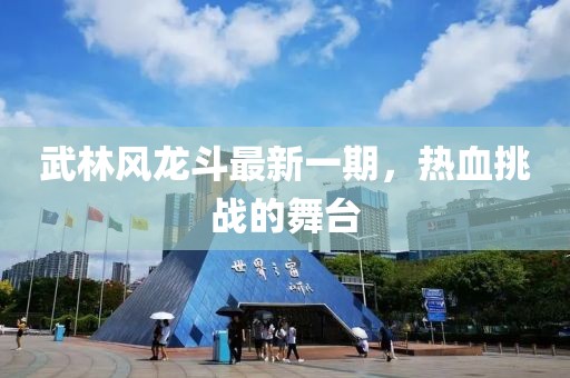 武林風(fēng)龍斗最新一期，熱血挑戰(zhàn)的舞臺