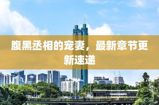 腹黑丞相的寵妻，最新章節(jié)更新速遞