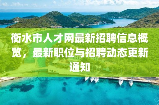 衡水市人才網(wǎng)最新招聘信息概覽，最新職位與招聘動態(tài)更新通知