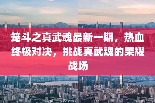 籠斗之真武魂最新一期，熱血終極對決，挑戰(zhàn)真武魂的榮耀戰(zhàn)場