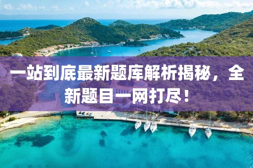 一站到底最新題庫(kù)解析揭秘，全新題目一網(wǎng)打盡！