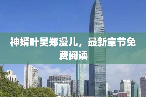 神婿葉昊鄭漫兒，最新章節(jié)免費閱讀