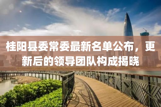 桂陽縣委常委最新名單公布，更新后的領(lǐng)導(dǎo)團(tuán)隊(duì)構(gòu)成揭曉